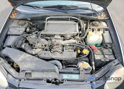 2002 Subaru Impreza Wrx из США, поврежденный, VIN JF1GD29652G508132